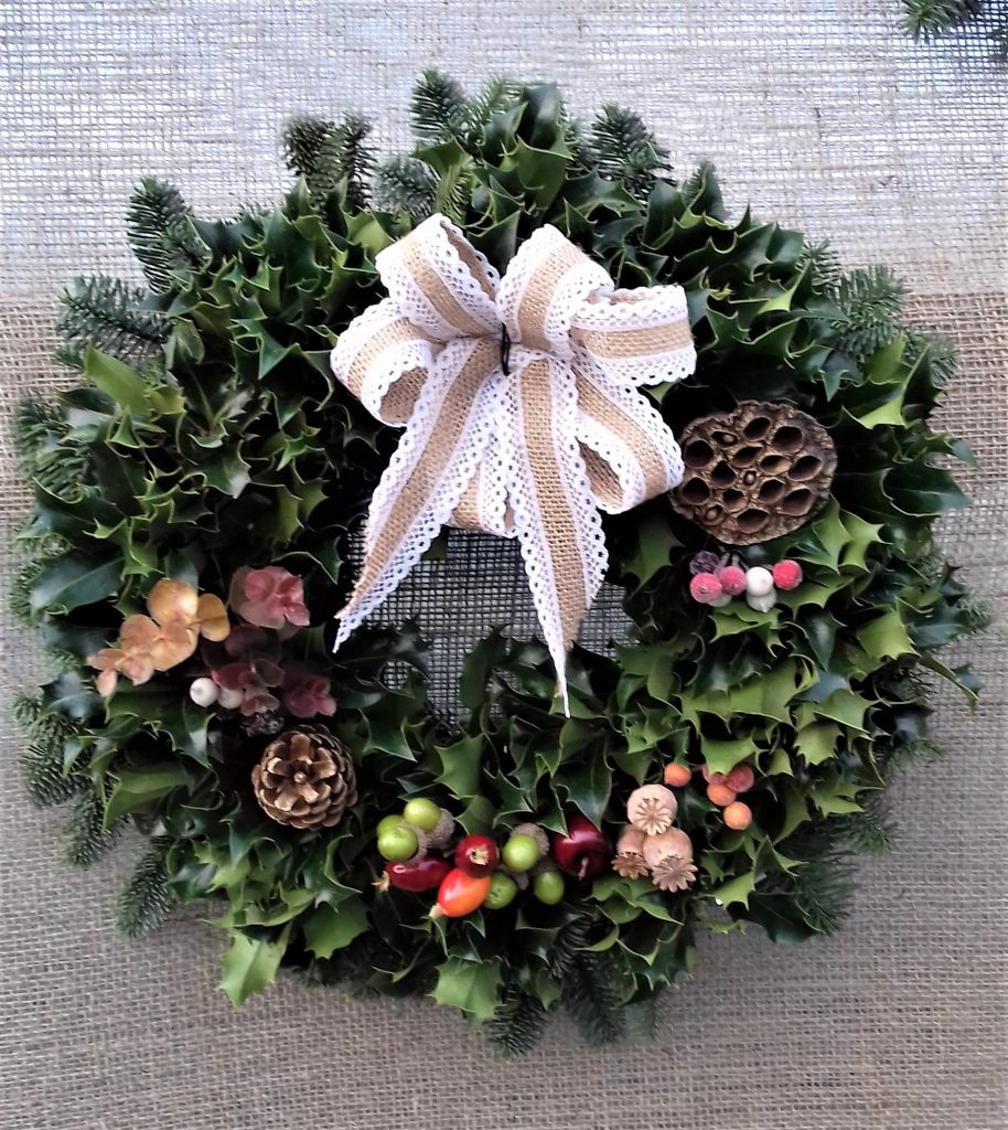 Door Secial fruit lace bow