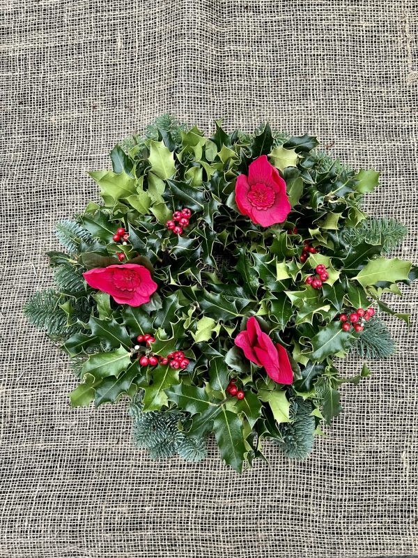 Red Rose and Berrries