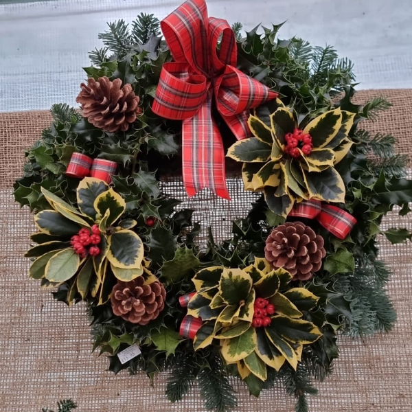 Tartan Wreath