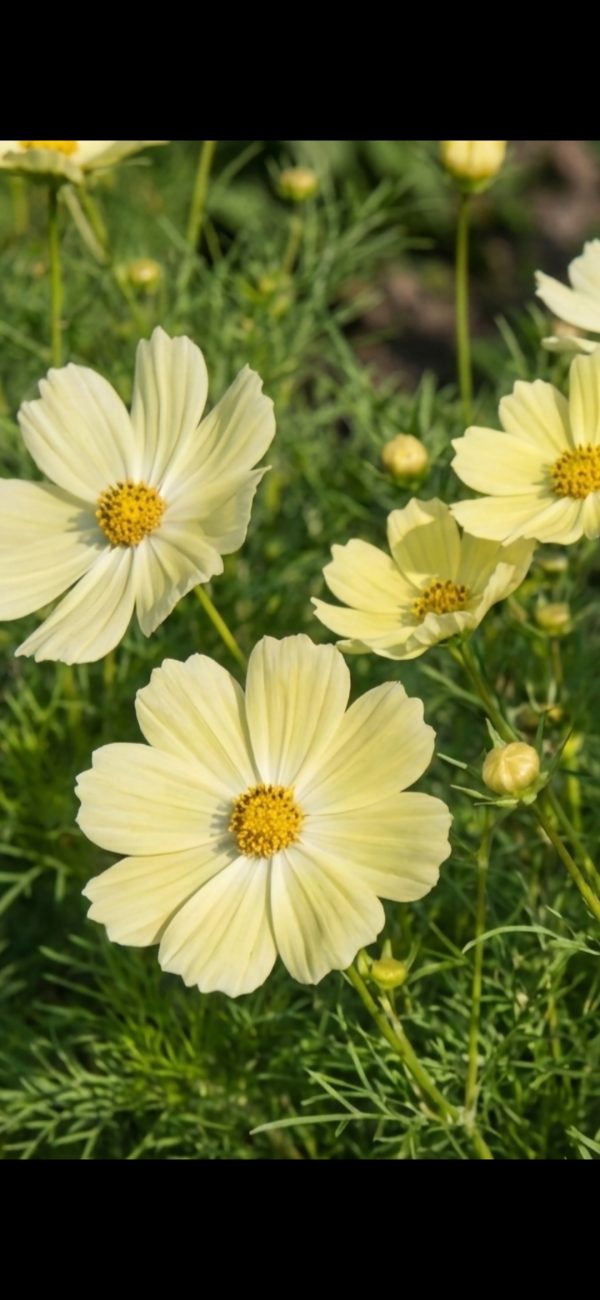 Cosmos bipinnatus 'Xanthos'