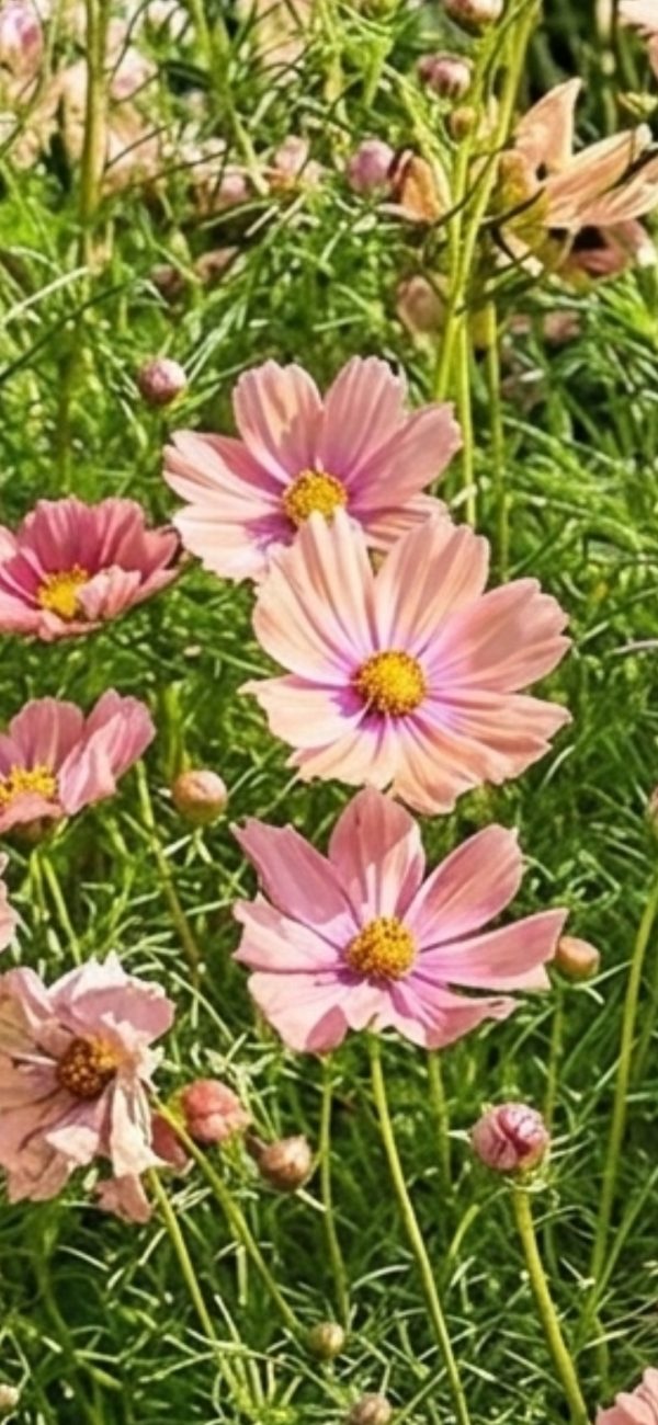 Cosmos bipinnatus 'Apricotta'