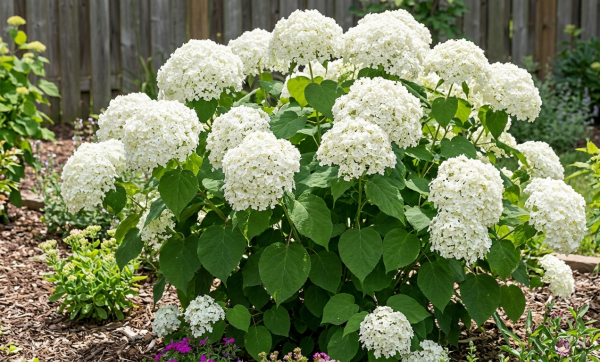 Hydrangea arborescens 'Strong Annabelle'